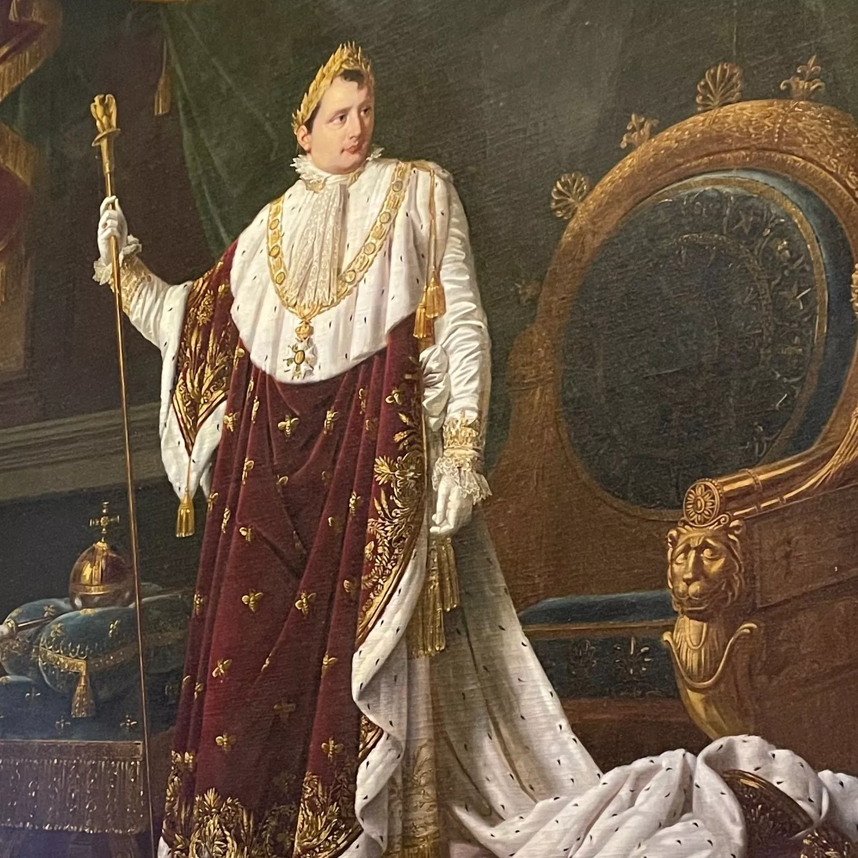 Robert Lefevre, Portrait de l'Empereur Bonaparte conserv&eacute; au Conseil d'&Eacute;tat