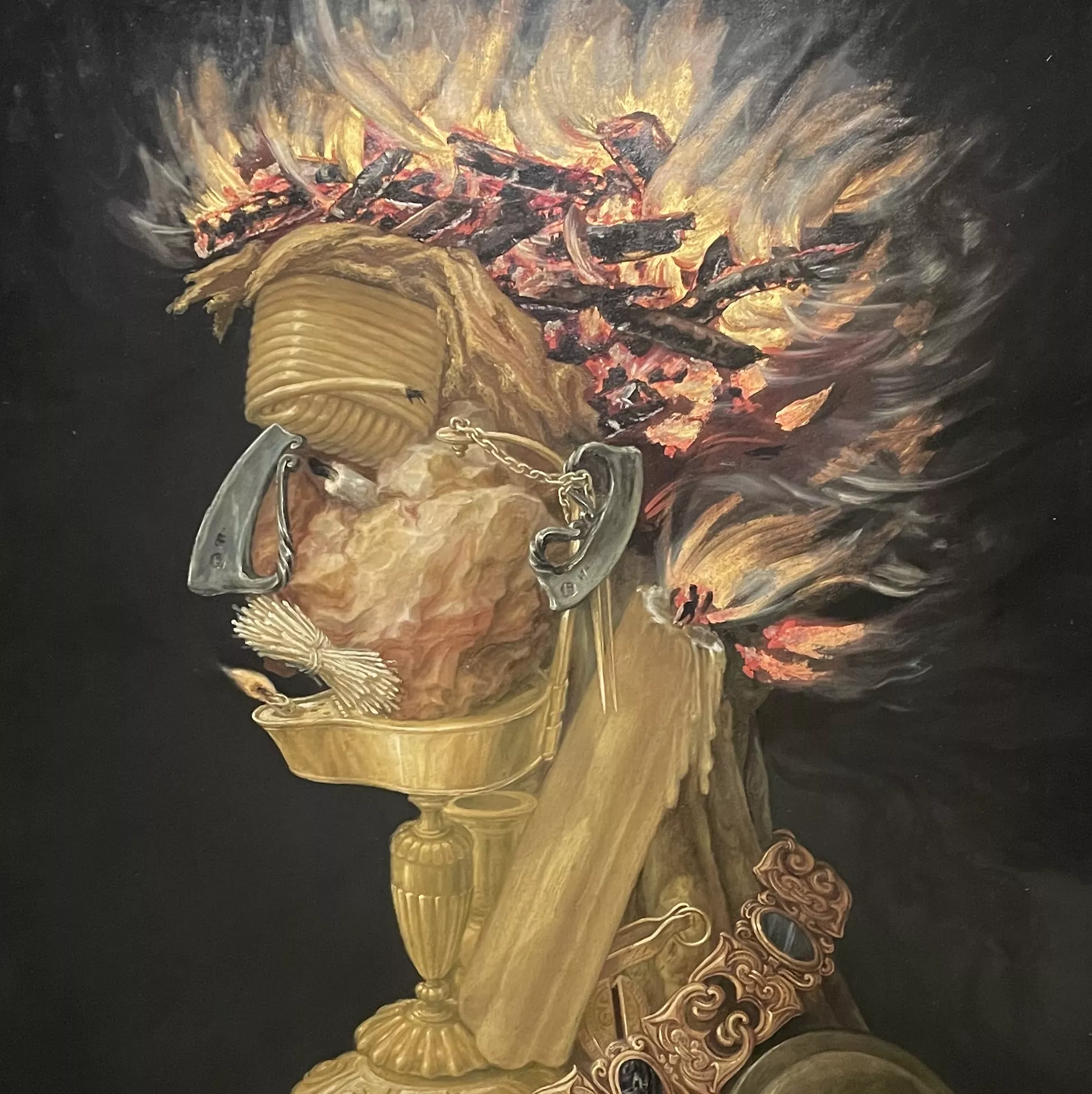 Archimboldo, huile sur toile