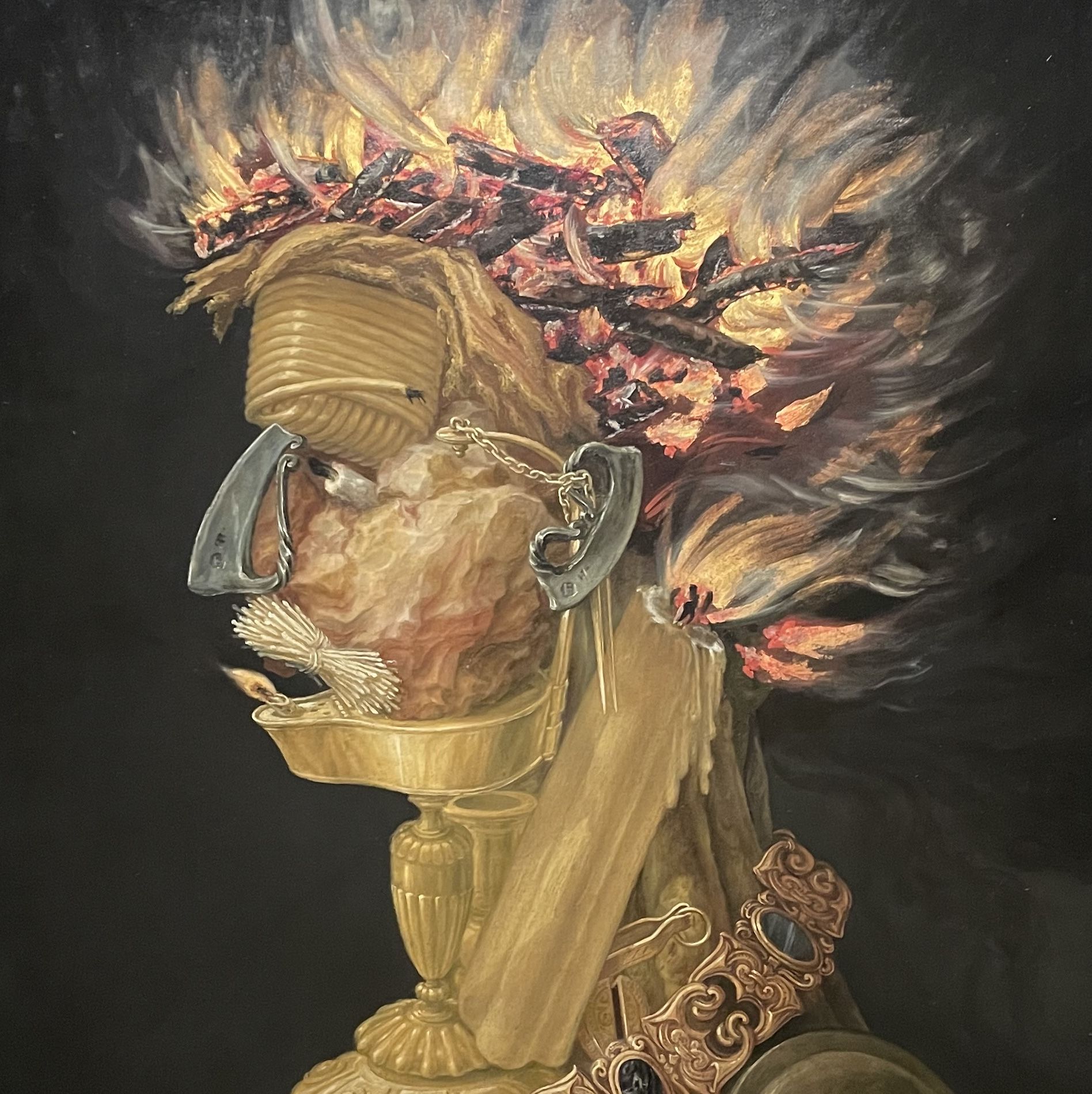 Archimboldo, huile sur toile