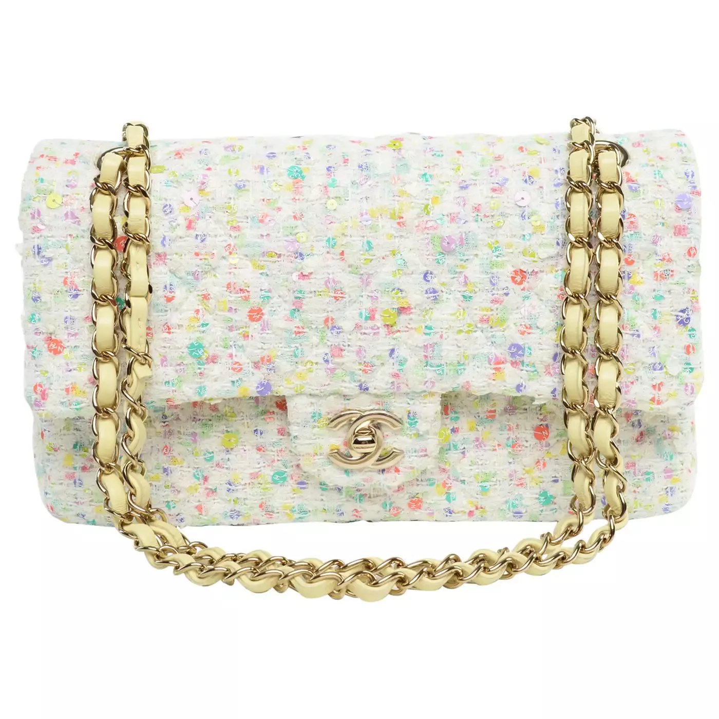 Timeless blanc en tweed