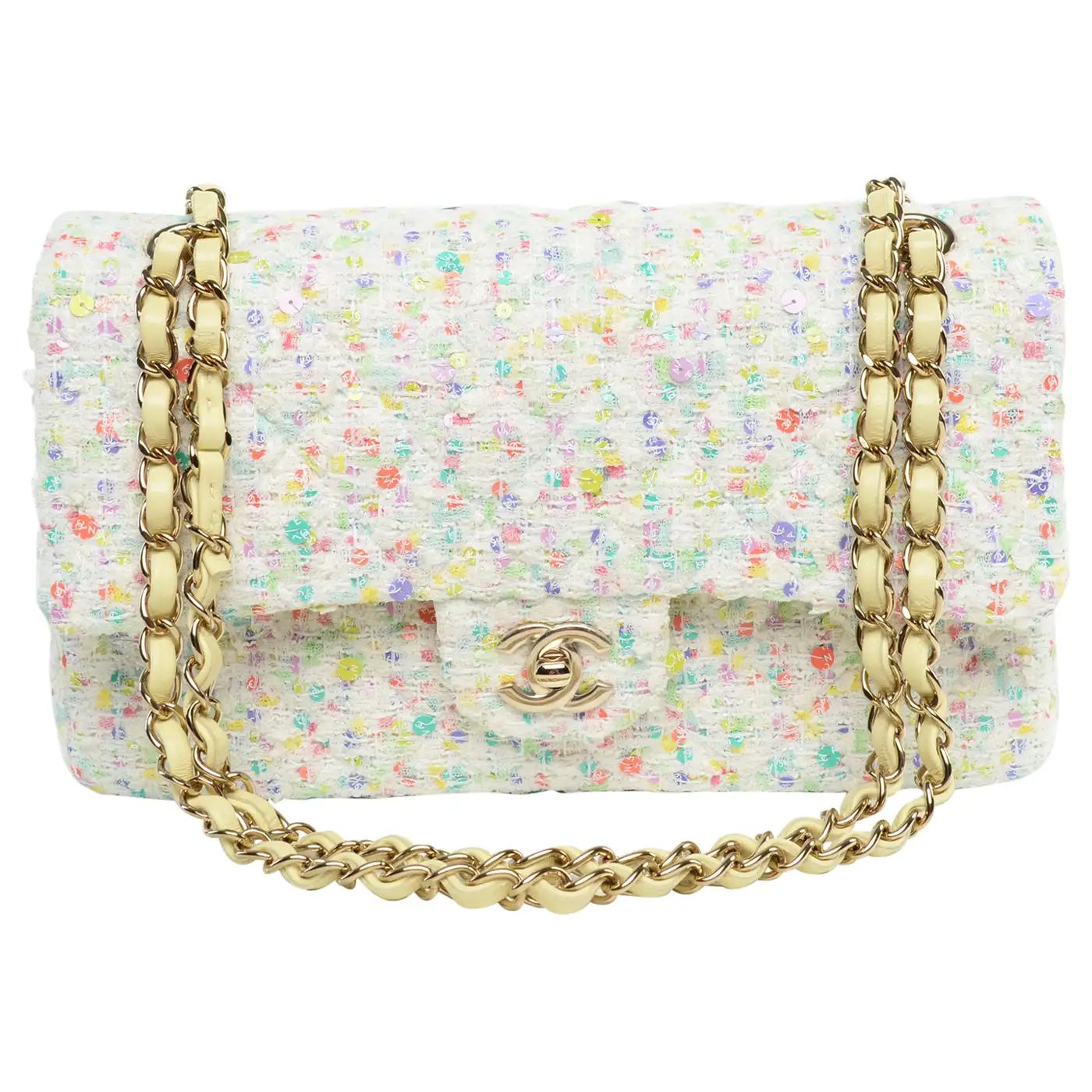 Timeless blanc en tweed