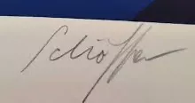 Signature de Nicolas Schöffer