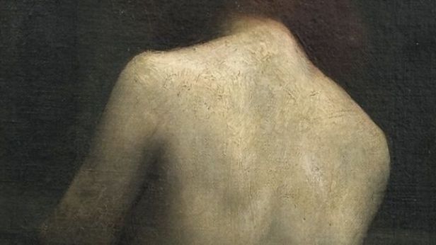 Attribué à Marie Augustin Zwiller (Didenheim 1850-1939 Neuilly sur Seine) Nu féminin roux, vu de dos