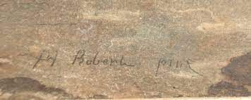 Signature de Hubert Robert