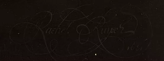 Signature de Rachel Ruysch