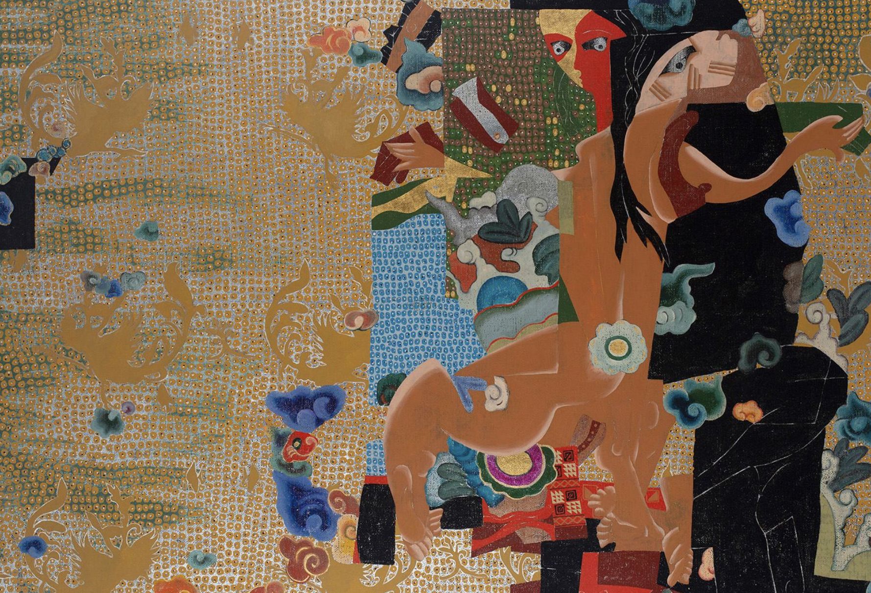 Panneau de laque, Vietnam, XXème