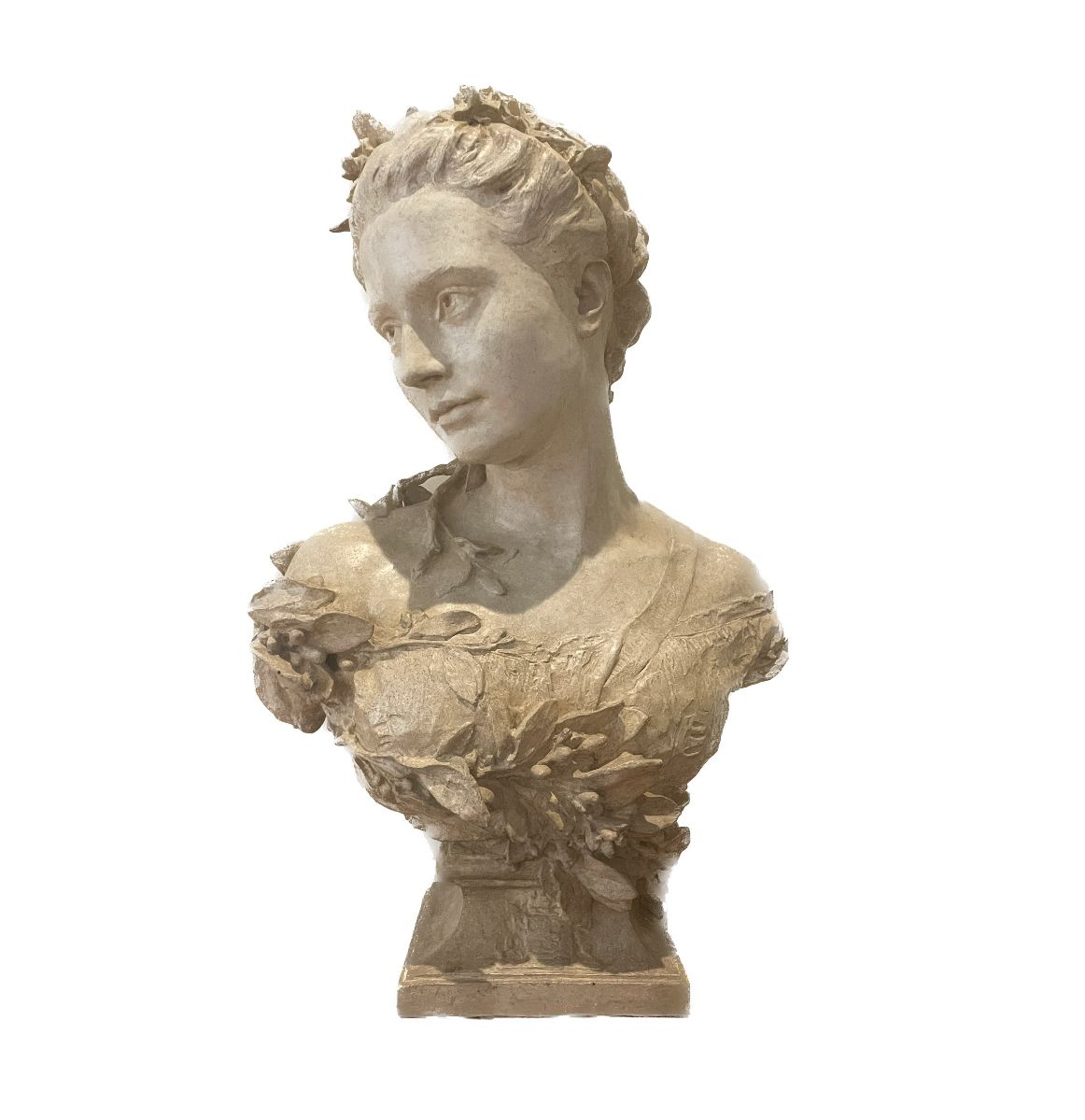 Jean-Baptiste Carpeaux, buste en marbre