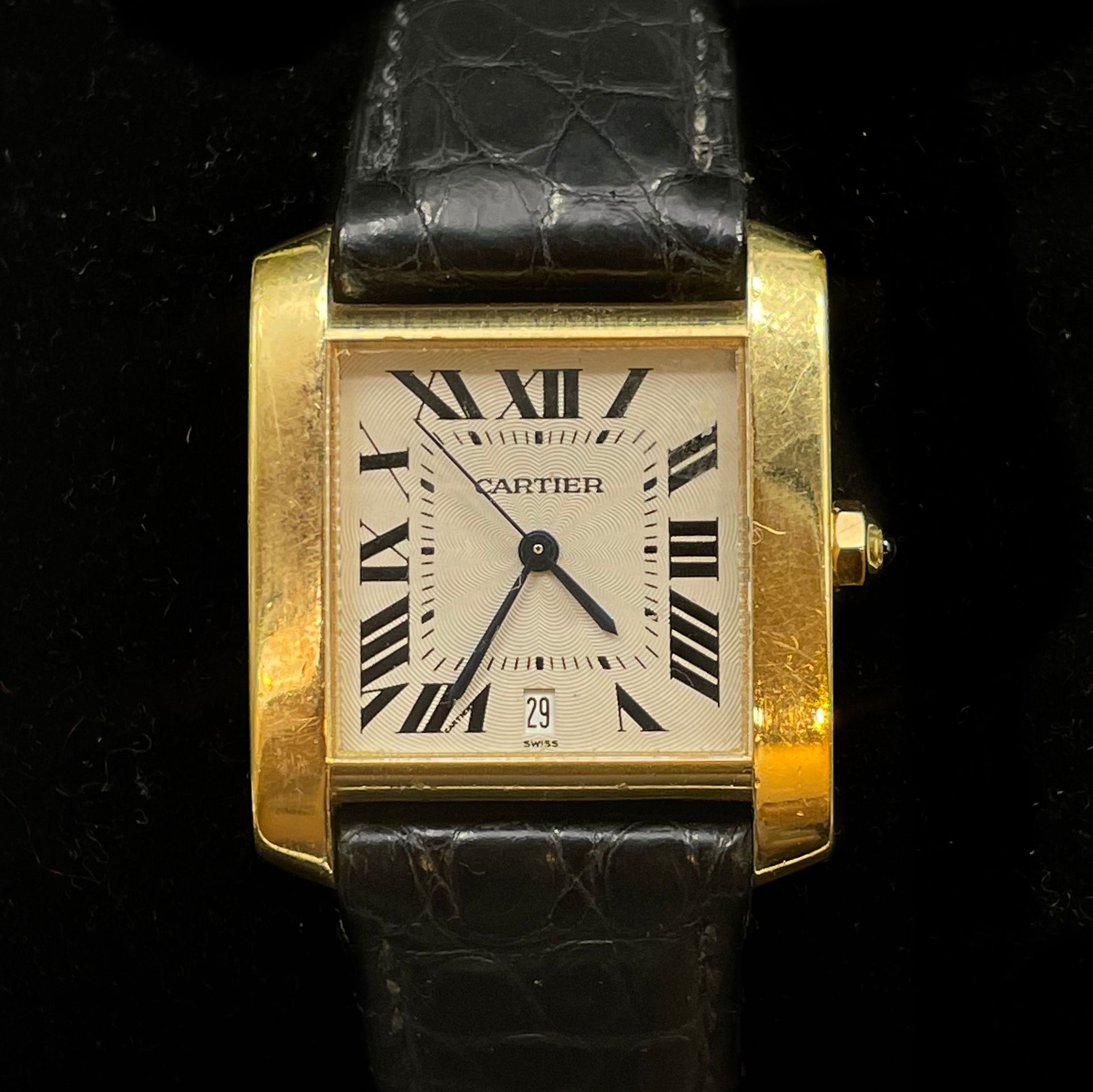 Montre Cartier en or
