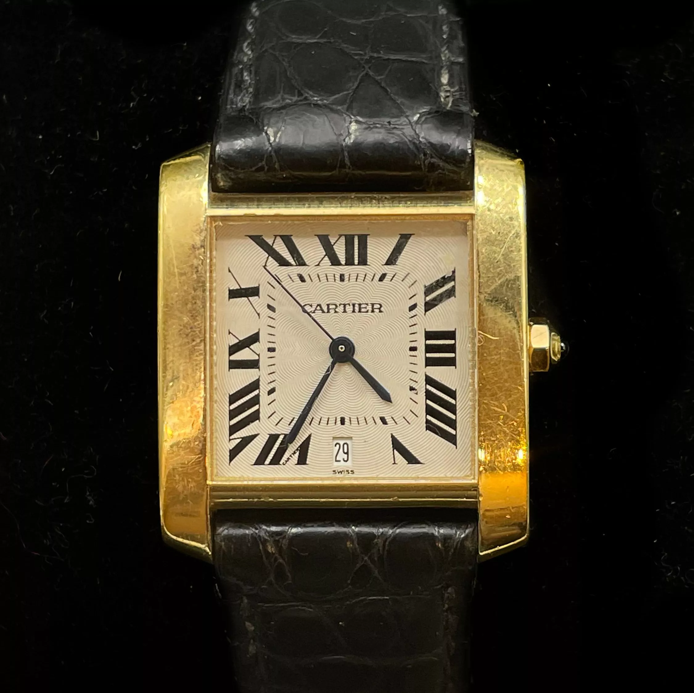 Montre Cartier en or