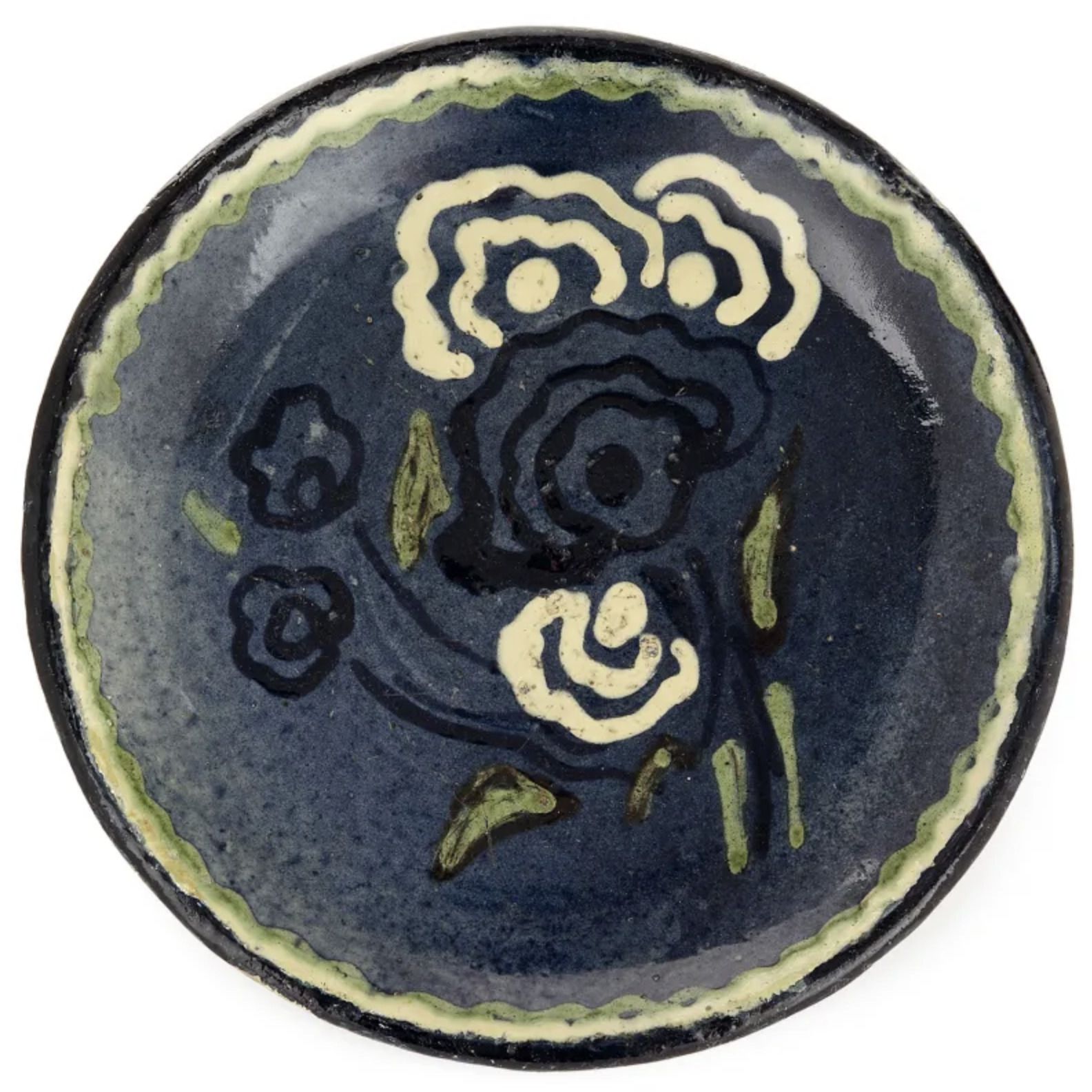 Anne Dangar, assiette en céramique