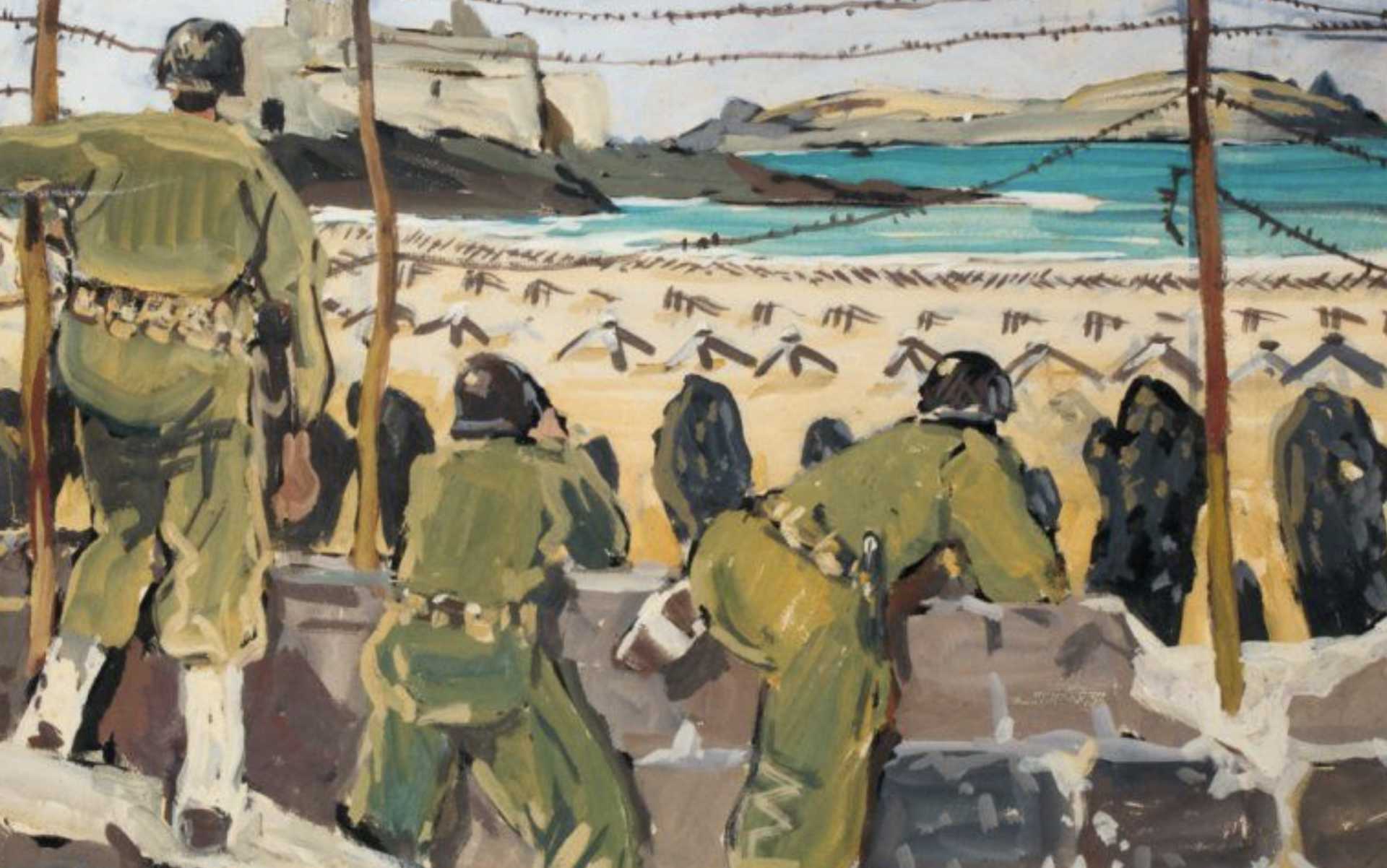 Mathurin Méheut, huile sur toile