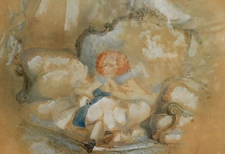 Léon Bazile Perrault, aquarelle