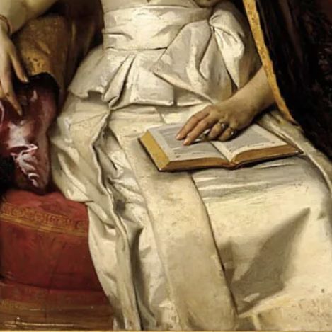 Léon Bazile Perrault, huile sur toile