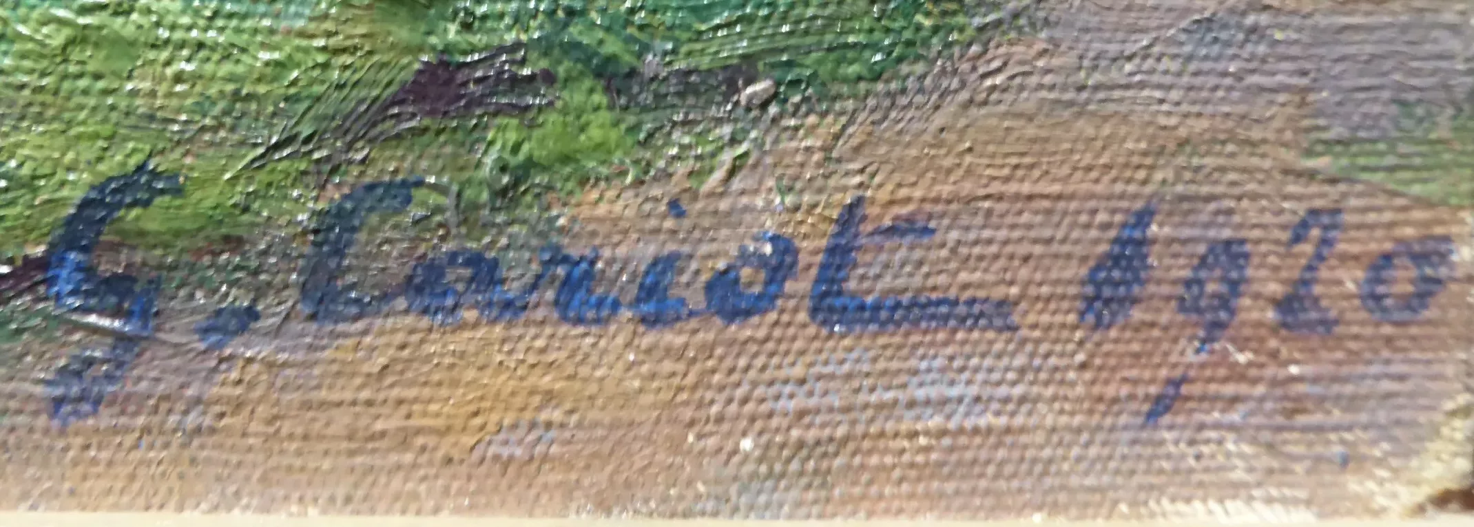 Signature de Gustave Cariot