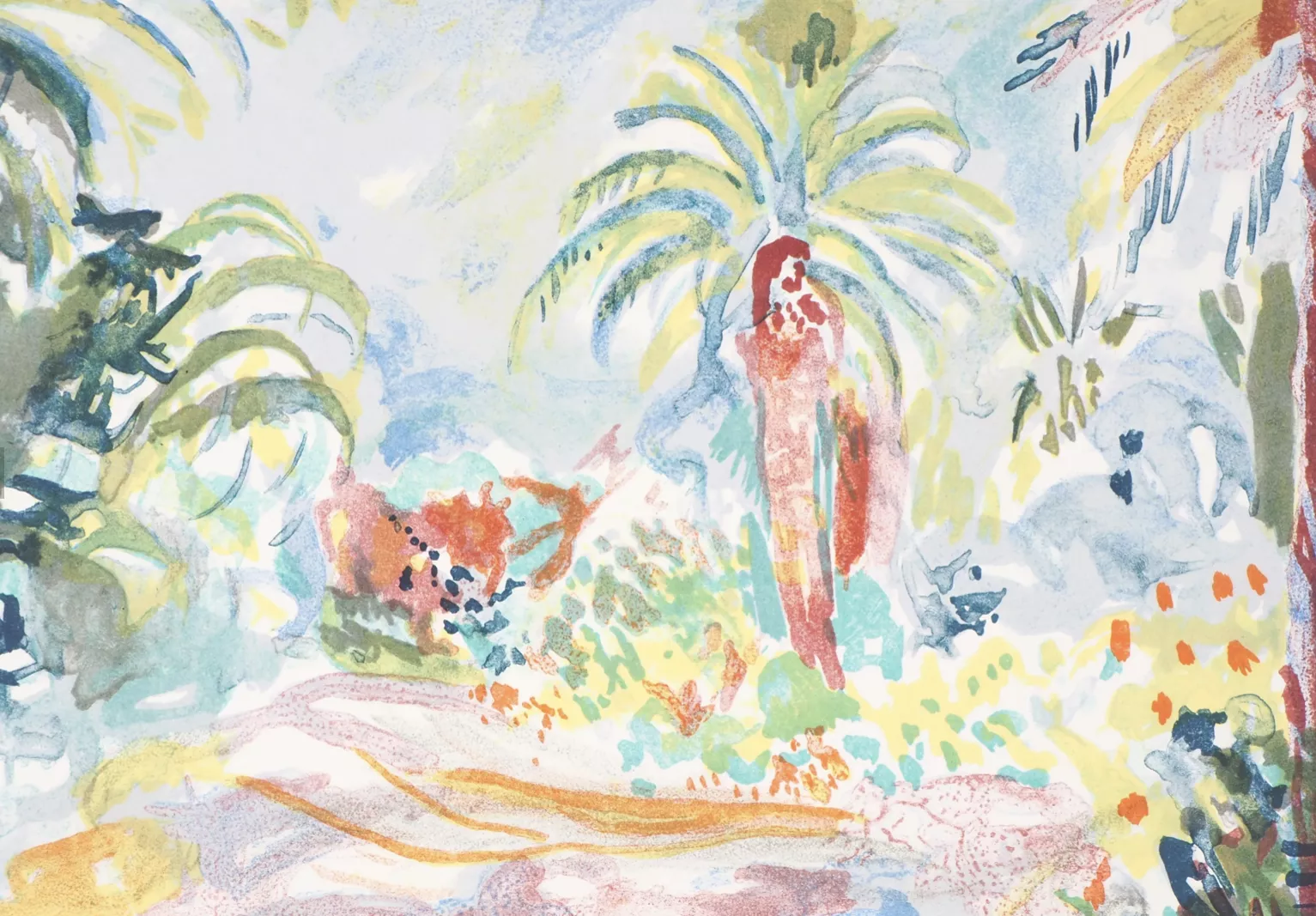 Charles Camoin, lithographie