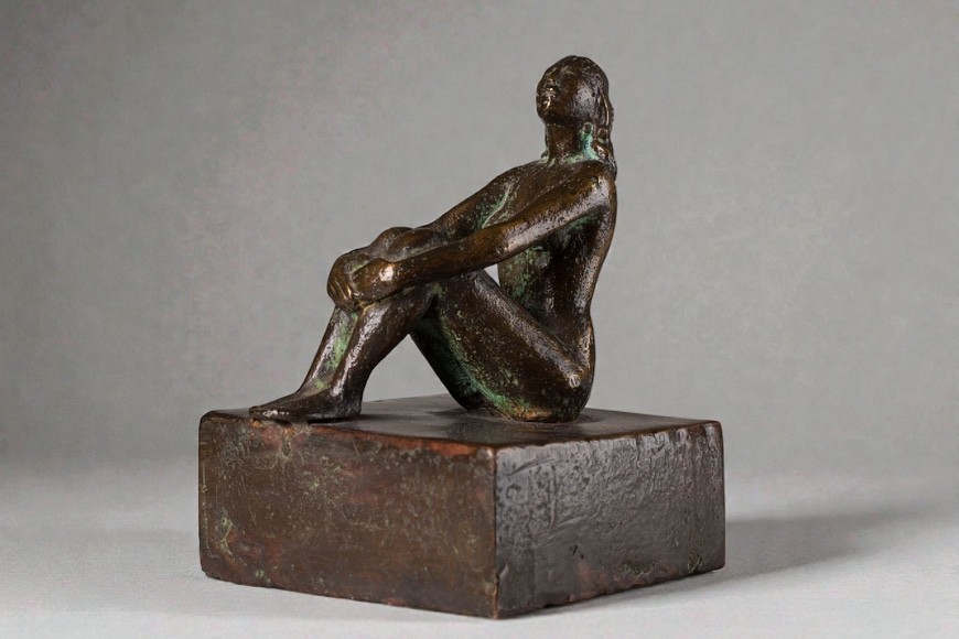 Mustapha Ali, sculpture en bronze