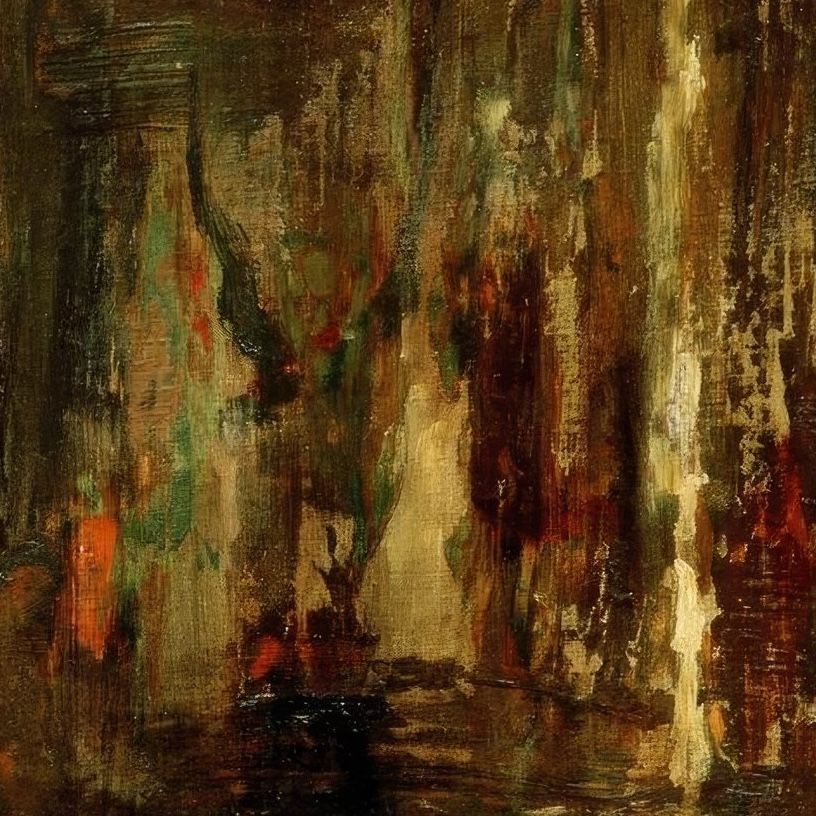 Gustave Moreau, esquisse, huile sur toile