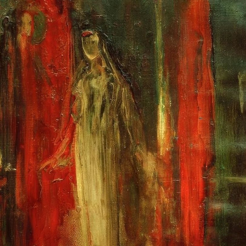 Gustave Moreau, Lady Mac Beth, huile sur toile