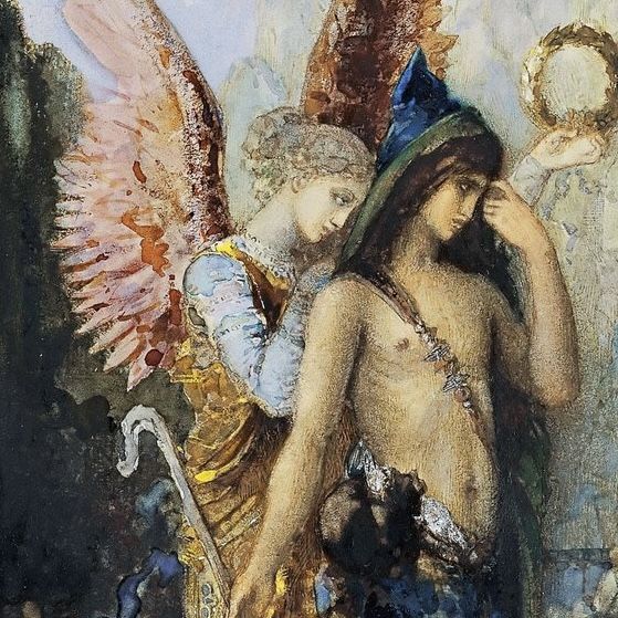 Gustave Moreau, huile sur toile