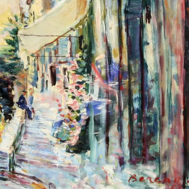 Dimitrie Berea, huile sur toile
