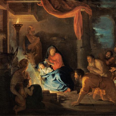 Charles Le Brun, huile sur toile