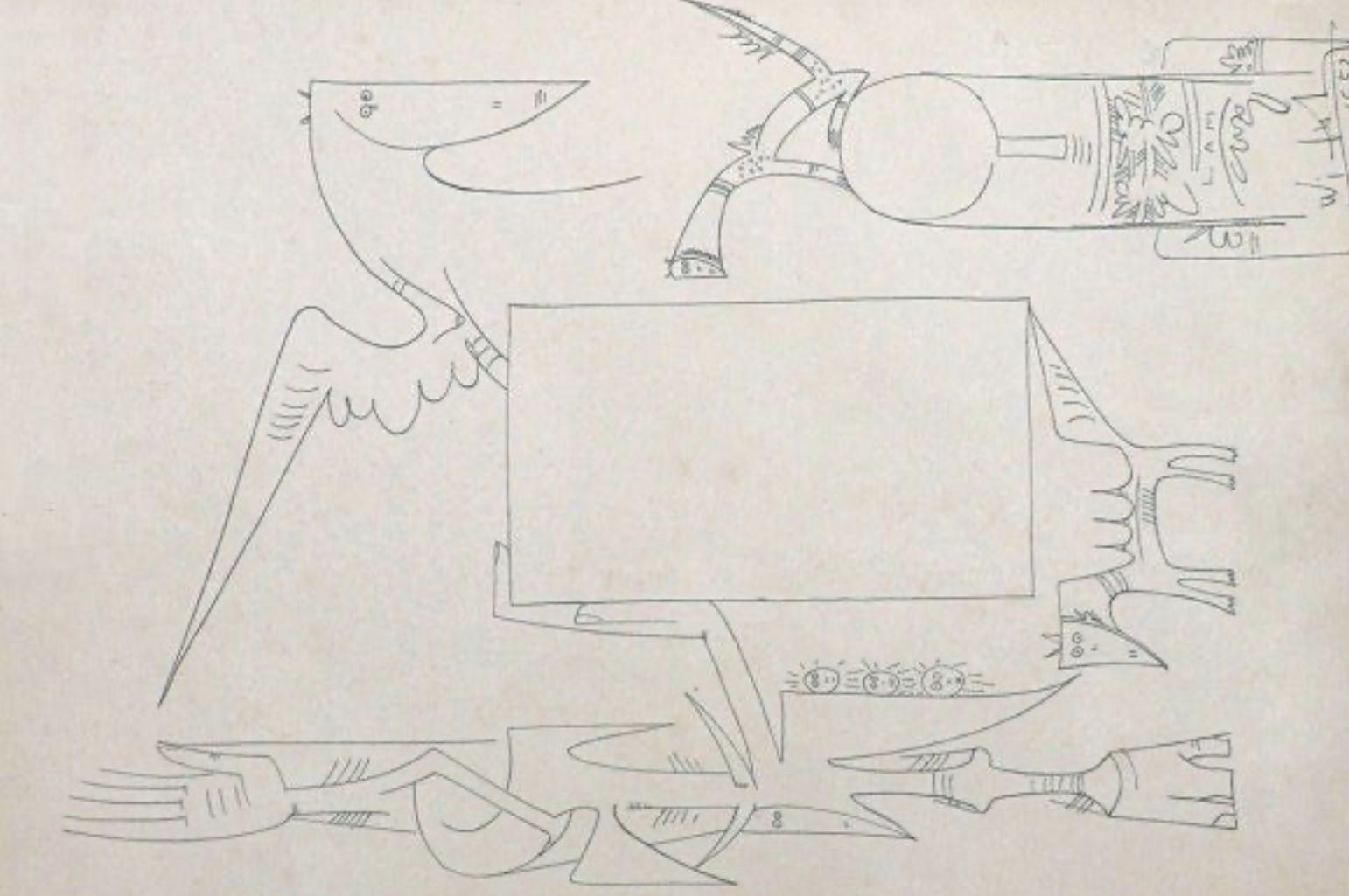 Wifredo Lam, dessin