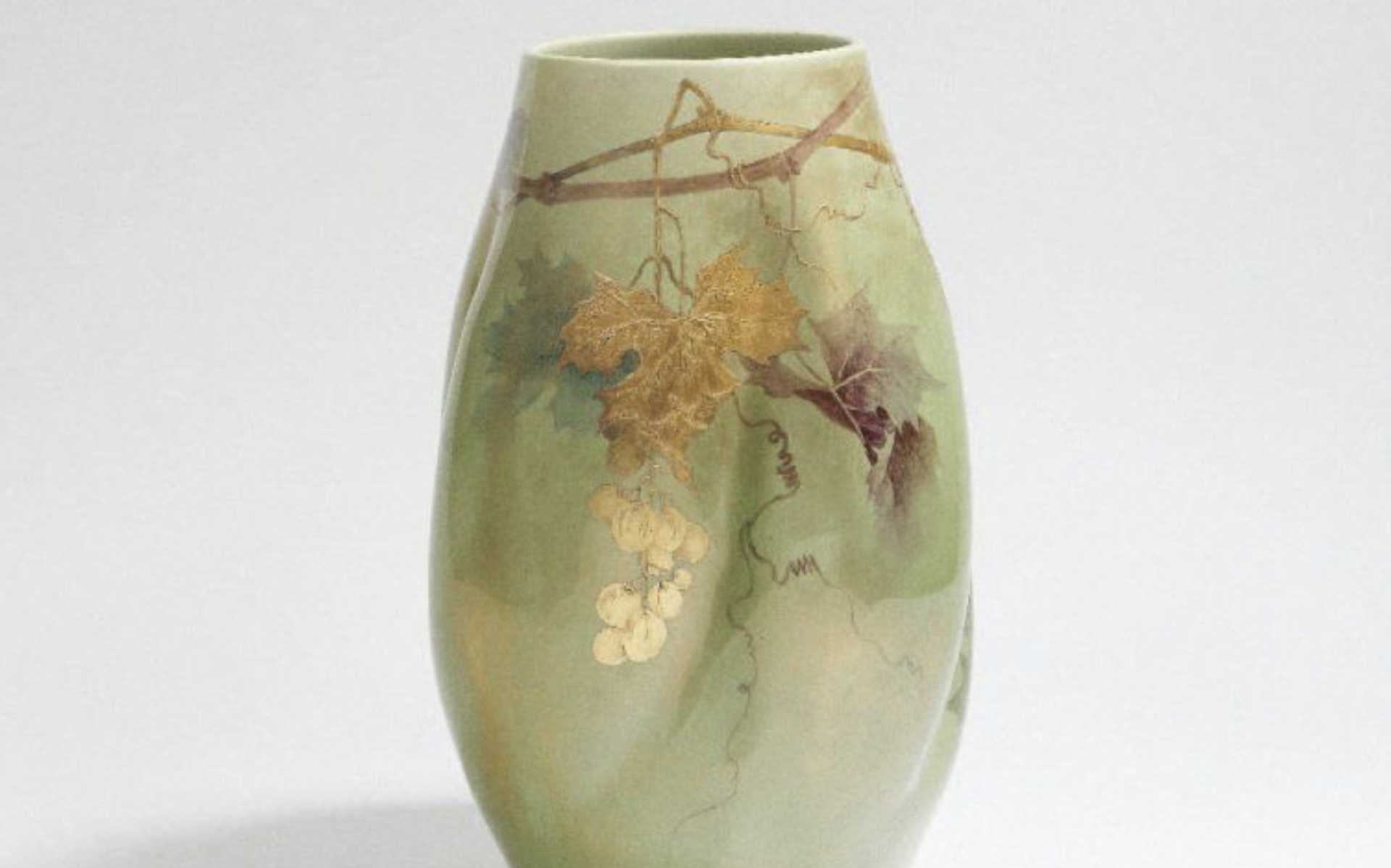 Levy Dhurmer, vase en céramique