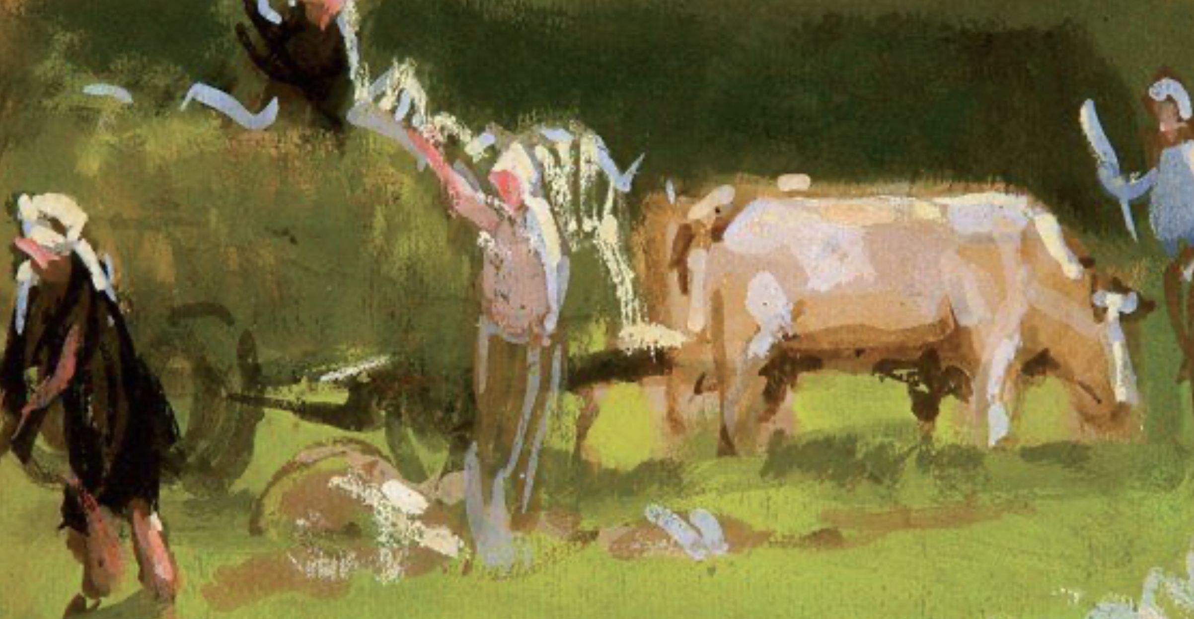 Montezin, huile sur toile