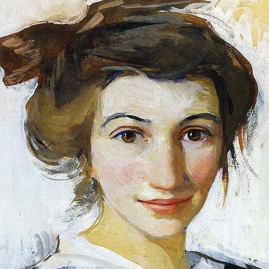 Zinaida Serebryakova, huile sur toile