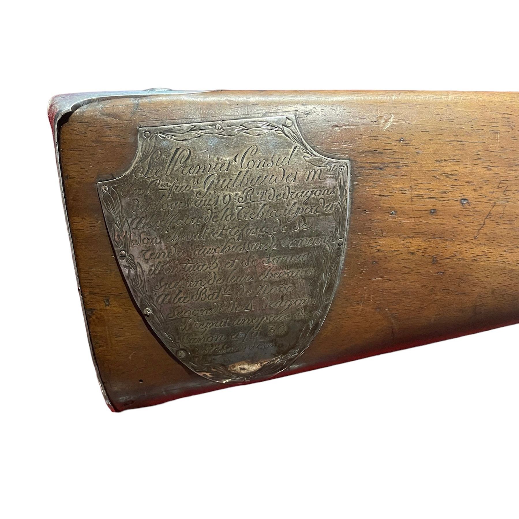 Crosse du fusil d'honneur de Napoléon Ier
