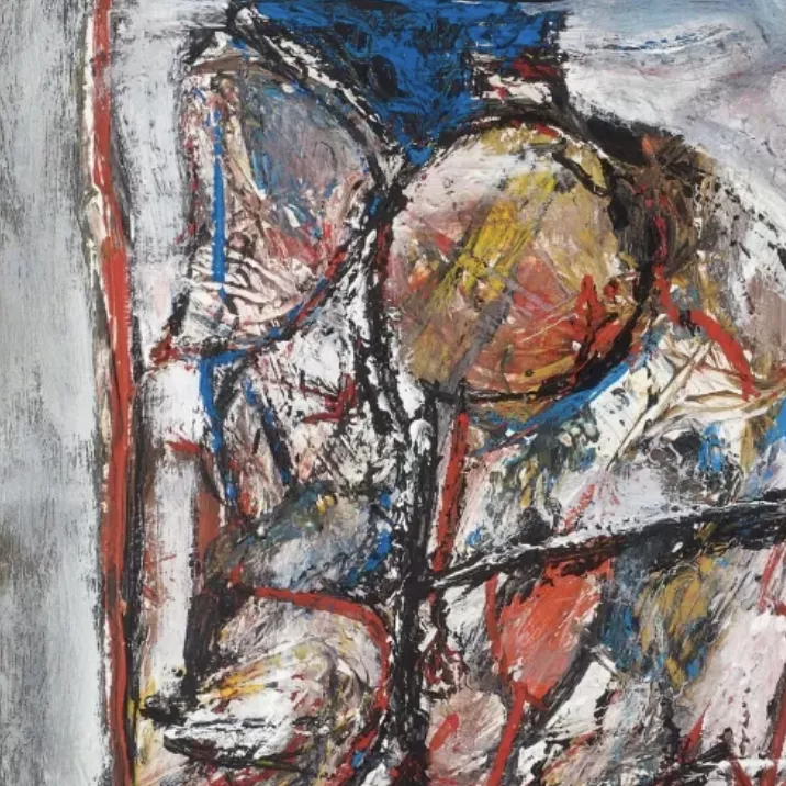 Jacques Doucet, huile sur toile