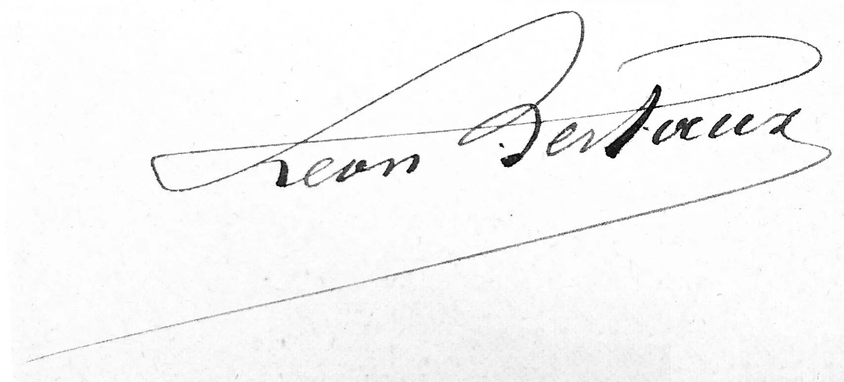 Signature de l'artiste