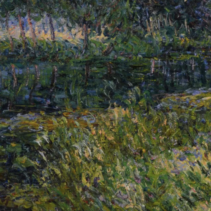 Gustave Loiseau, huile sur toile