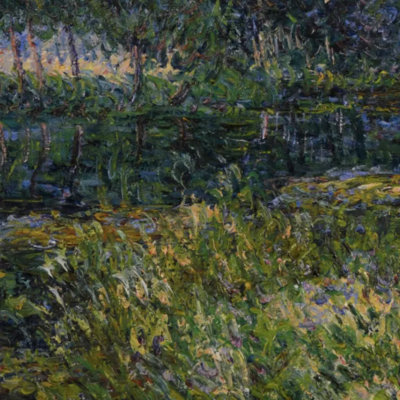 Gustave Loiseau, huile sur toile