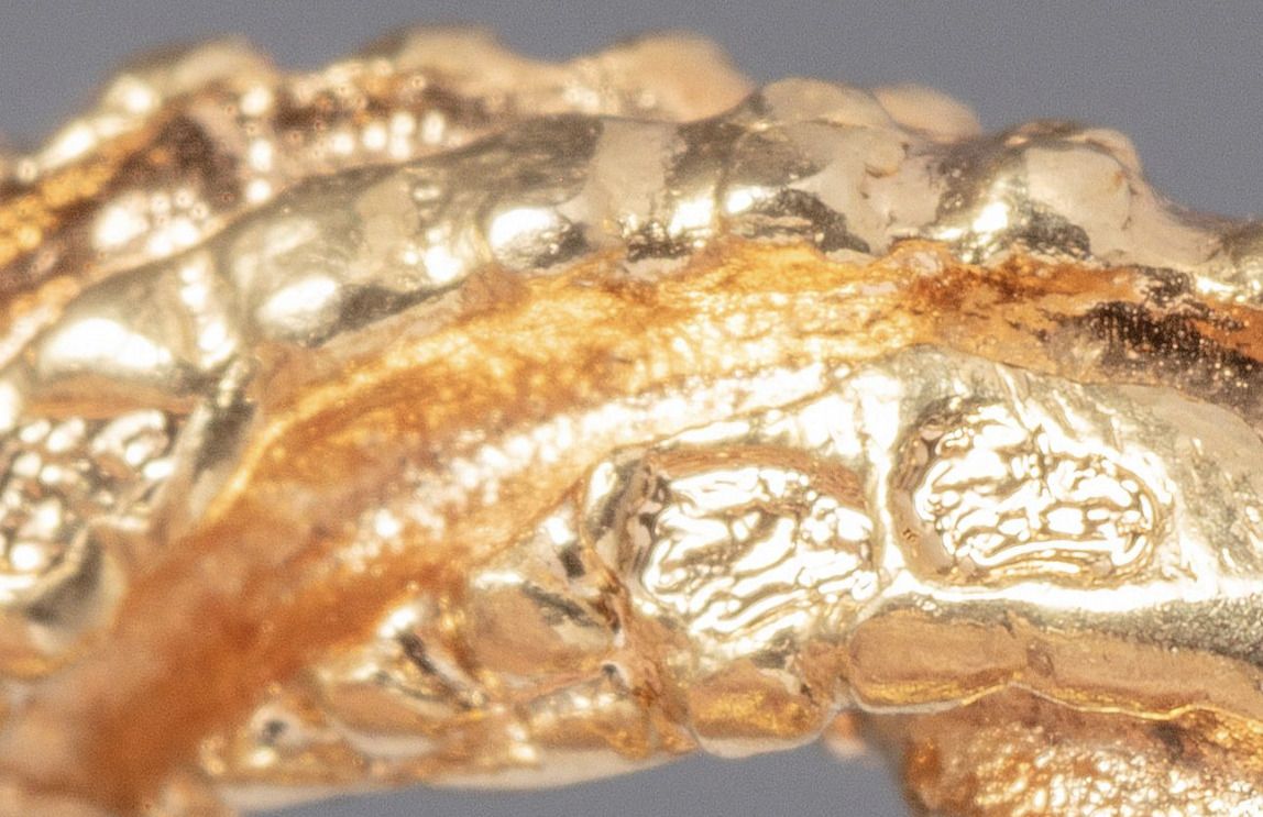 Poinçons sur un bracelet Gaetan de Percin