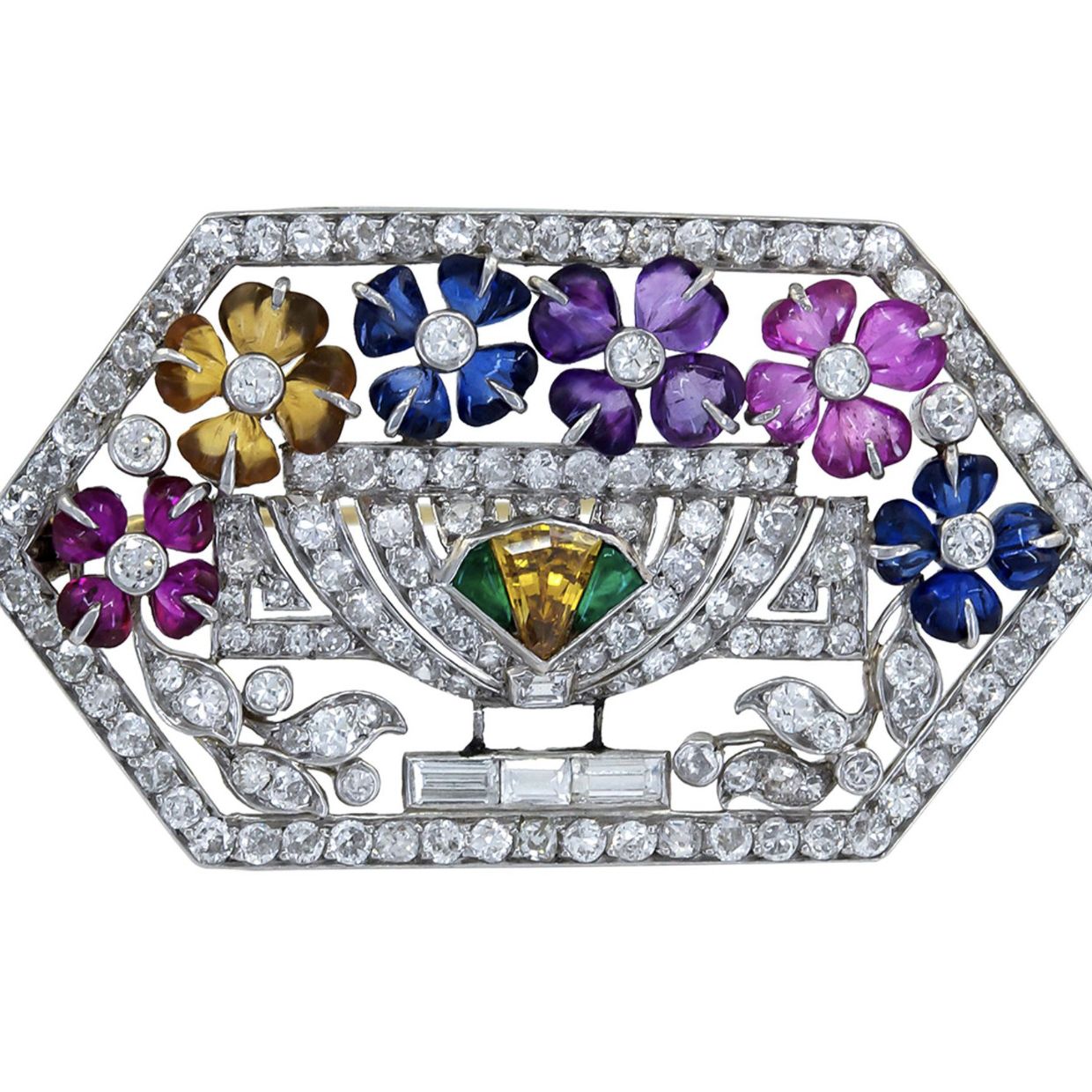 Lacloche, broche en diamants