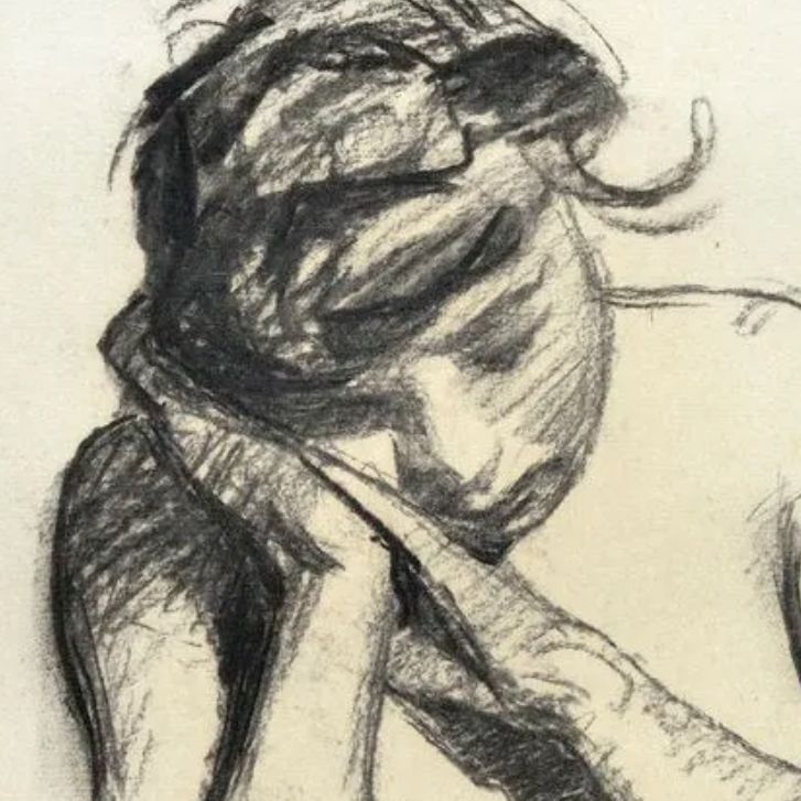 Vallotton, dessin au fusain