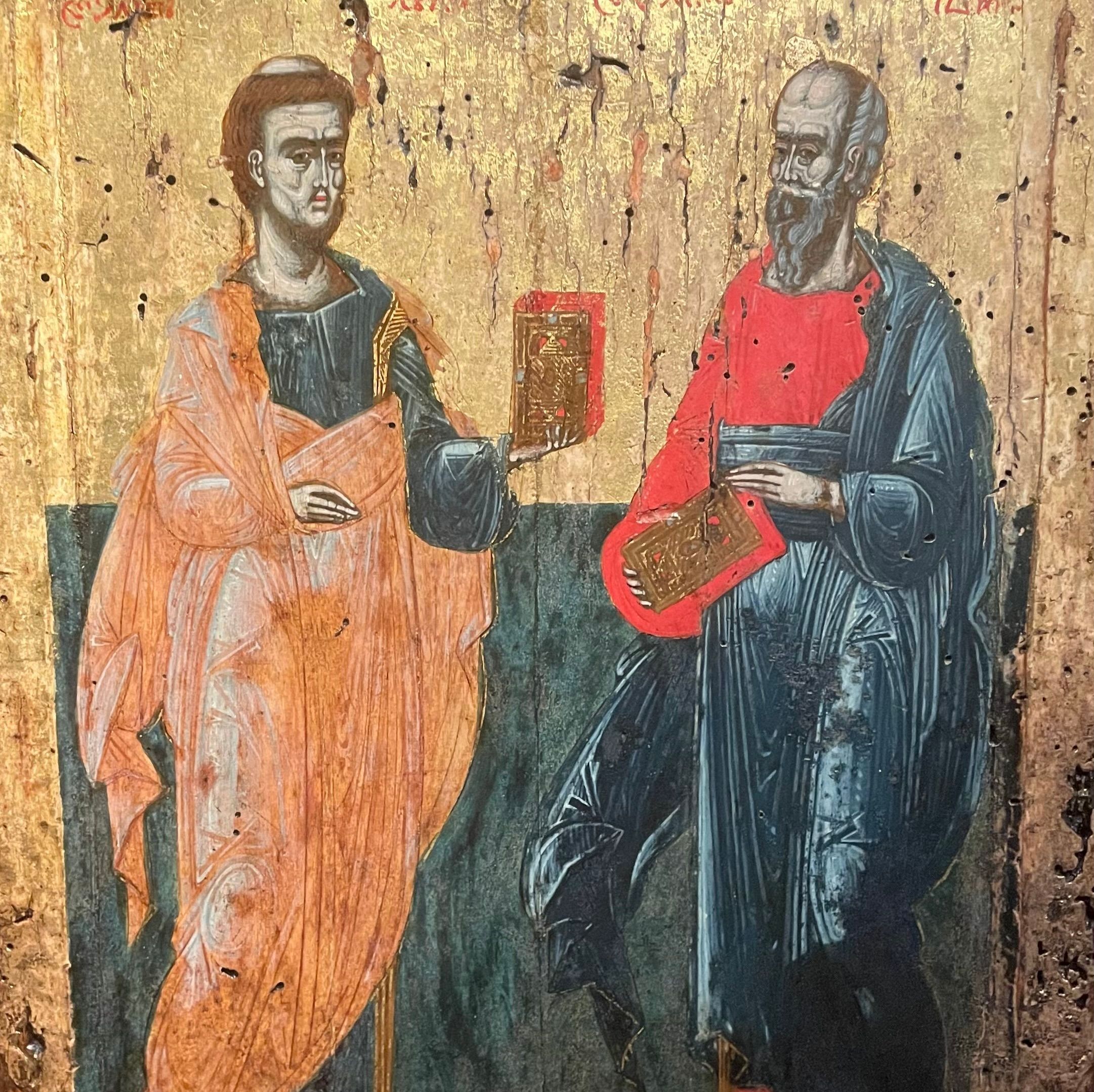 Montenegro, les évangélistes Saint Luc et Saint Jean
