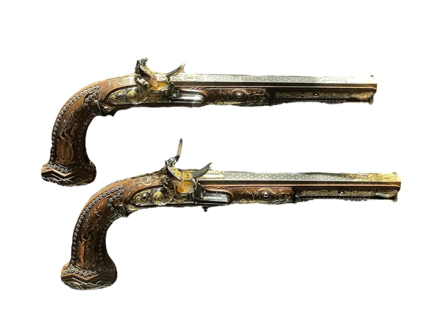 Pistolets à rouet du 1er Empire