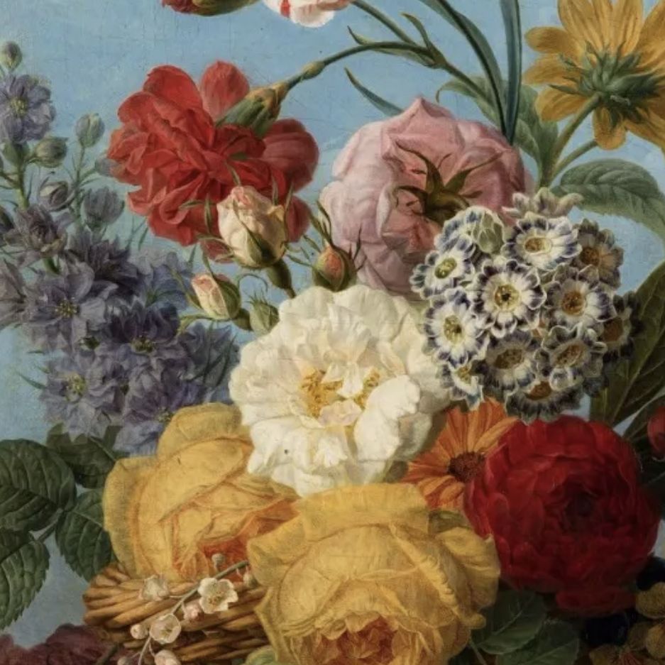 Élise Bruyère, huile sur toile