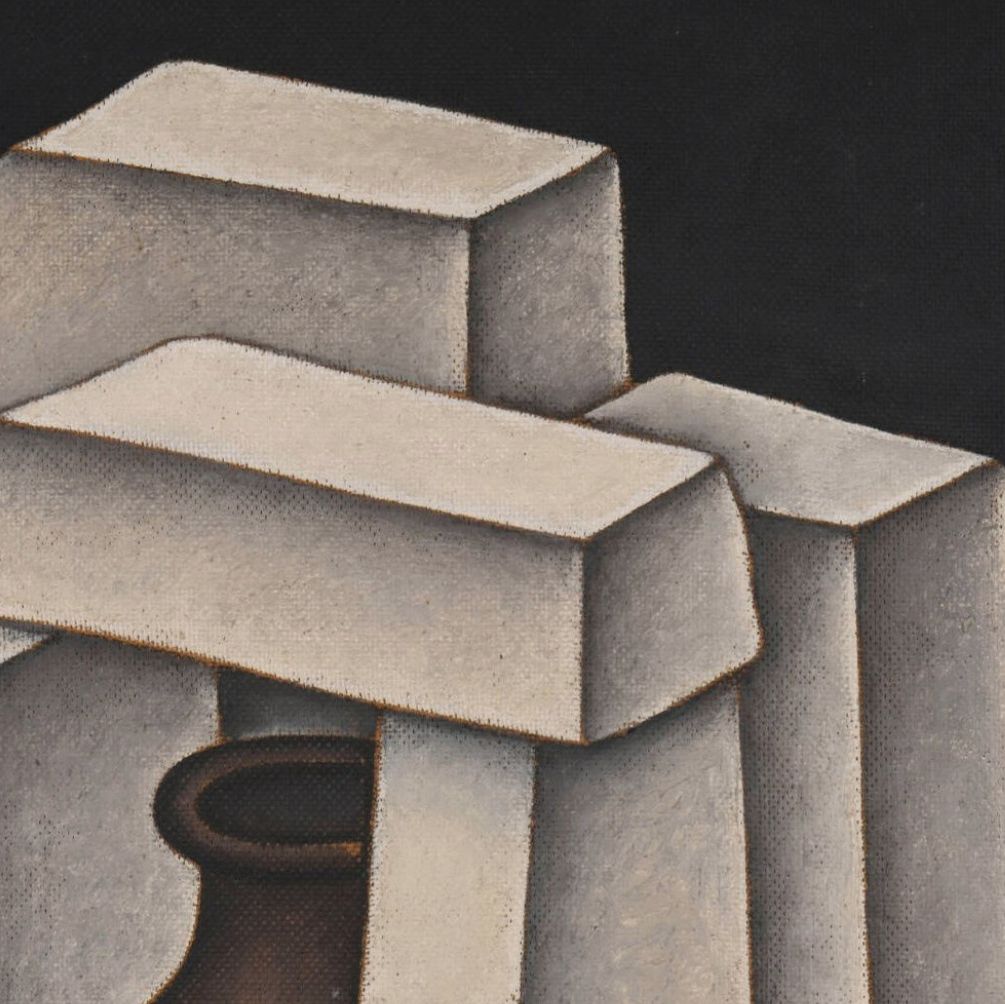 Dimitri Mikhailovich Krasnopevtsev, huile sur masonite