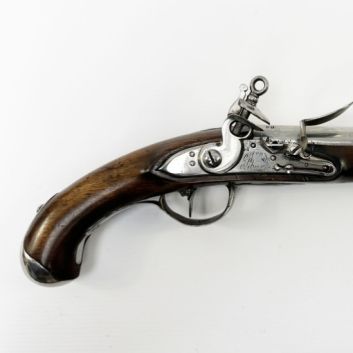 Pistolet d’arçon modèle 1763-66 révolutionnaire