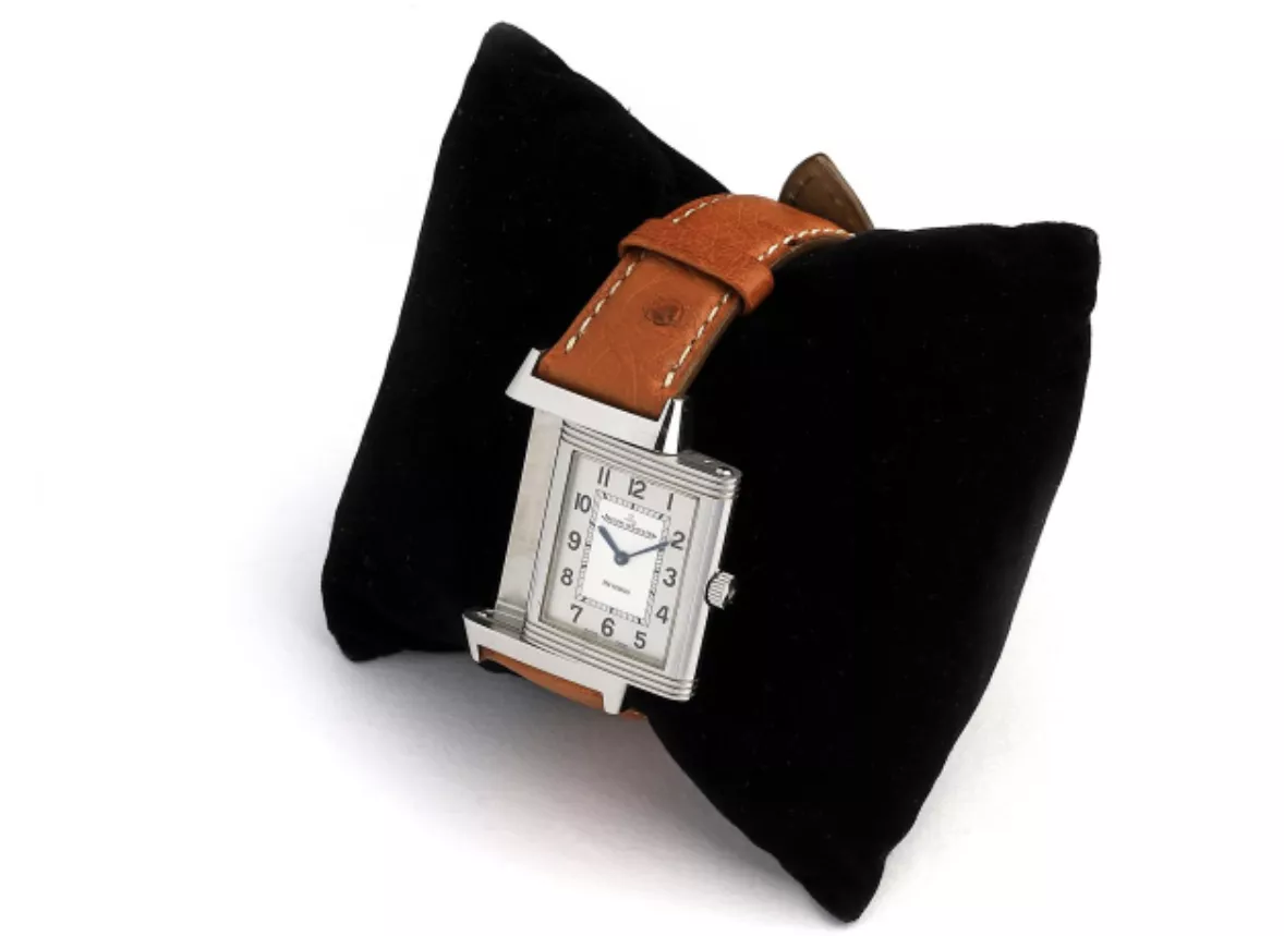 JAEGER-LECOULTRE REVERSO, Montre en acier &agrave; boitier basculant