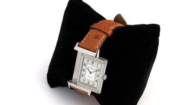 JAEGER-LECOULTRE REVERSO, Montre en acier à boitier basculant