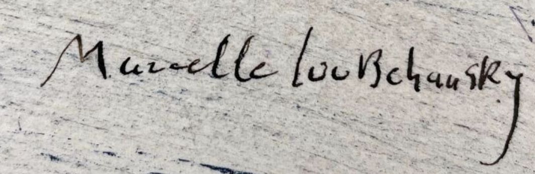 Signature de Marcelle Loubchansky