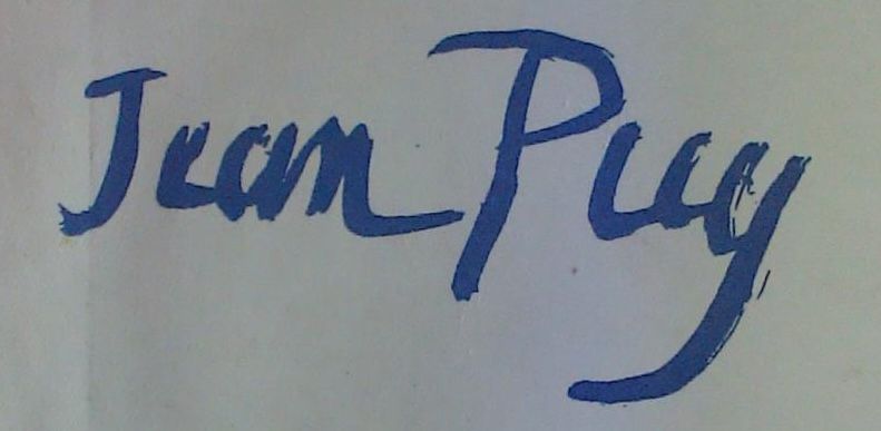 Signature de Jean Puy
