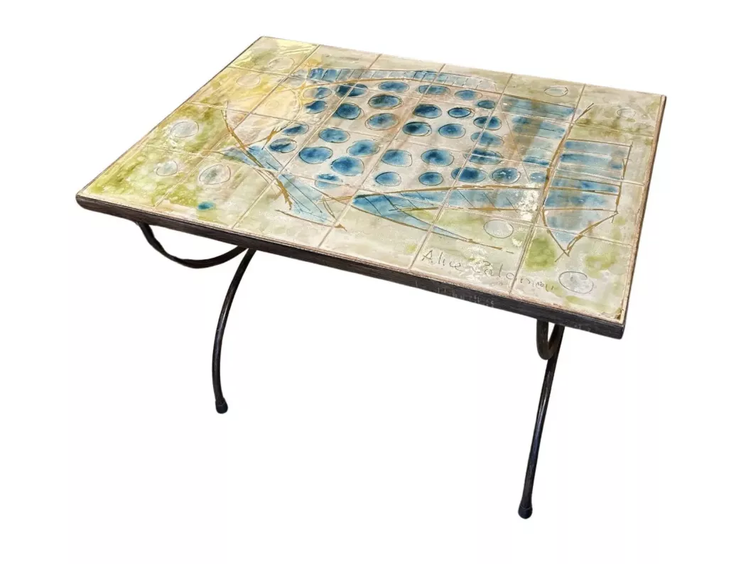 Alice Colonieu, table en c&eacute;ramique