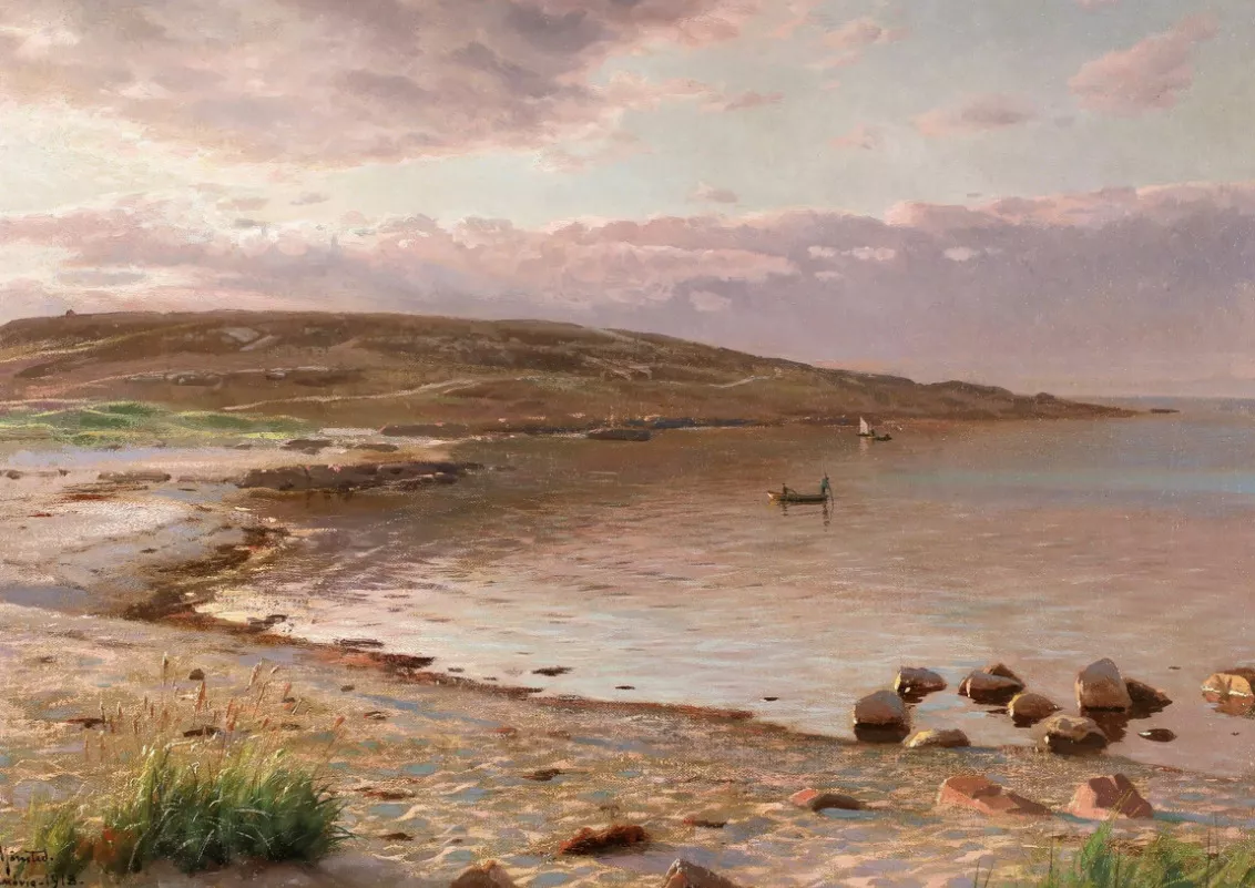 Peder Mork Monsted, huile sur toile