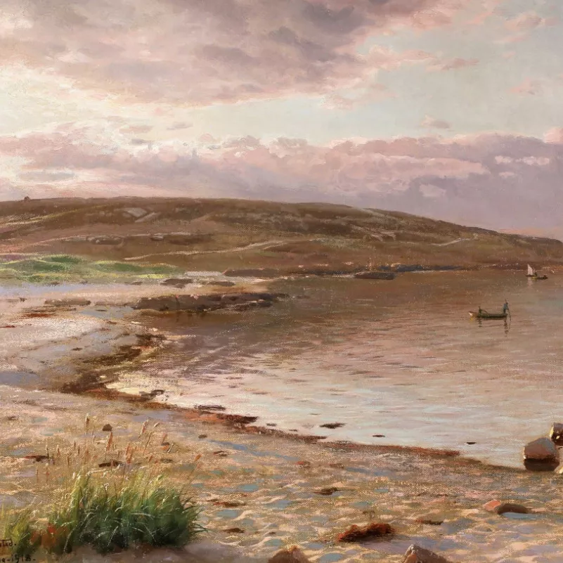 Peder Mork Monsted, huile sur toile