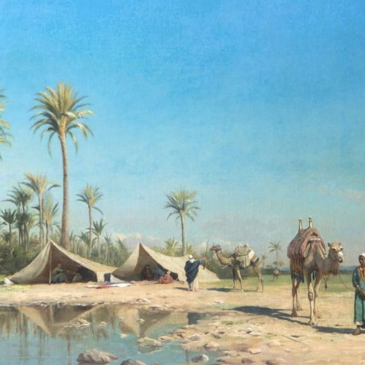 Peder Mork Monsted, huile sur toile